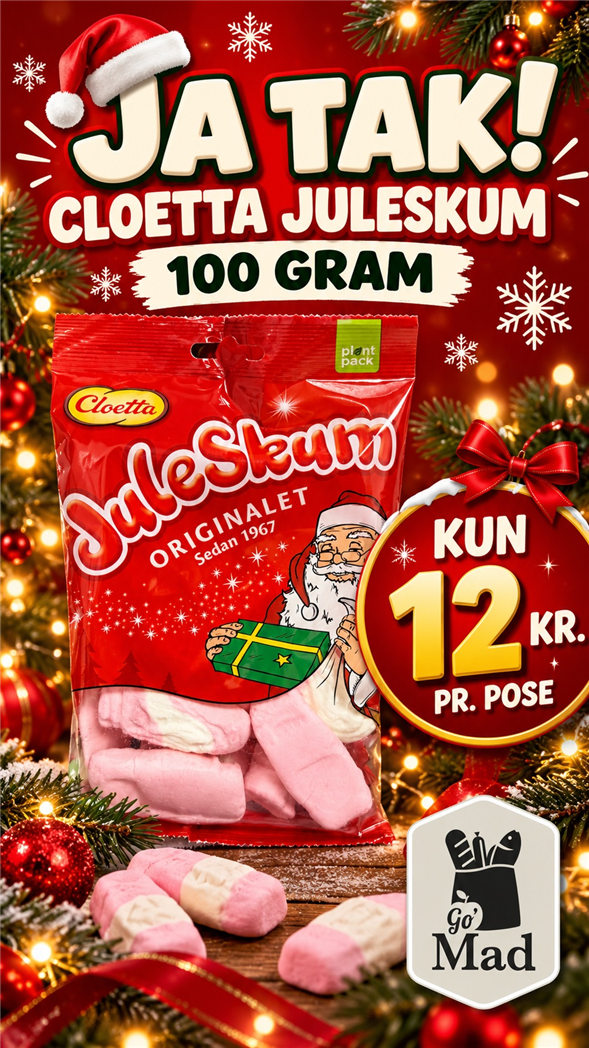Cloetta Juleskum