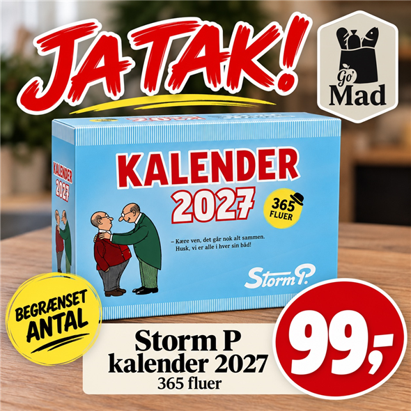 Storm P kalender 2027